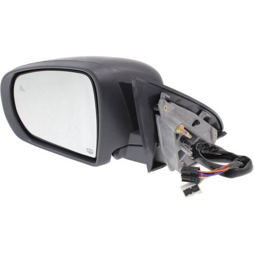 JEEPVEHICLE CHEROKEE DOOR MIRROR LEFT (Driver Side) PWR/HTD/SIGNAL/PUDDL (W/BSD)(WO/MEMORY)(MAN-FOLD)(PTM) OEM#1UV67TZZAD 2014-2018 PL#CH1320428