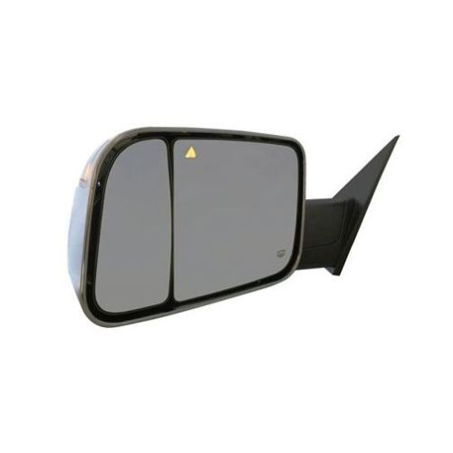 DODGE TRUCKS & VANS DODGE/PU  (R1500) DOOR MIRROR LEFT (Driver Side) PWR/HTD/SIGNAL/PUDDLE/MEMORY (W/BSD)(CHROME)(W/TOW PKG) OEM#68276479AE 2019-2022 PL#CH1320462