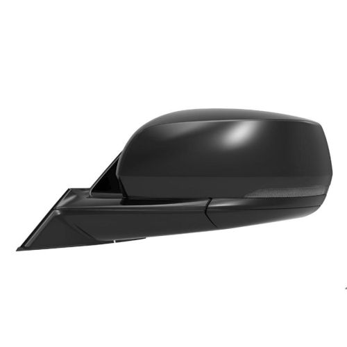 JEEP GRAND CHEROKEE (WL) DOOR MIRROR LEFT (Driver Side) (Driver Side) PWR/HTD/SIGNAL (W/BSD)(WO/CAMERA)(WO/CHROME MLDG)(GLOSS BLACK) OEM#68552273AC 2022-2025 PL#CH1320555