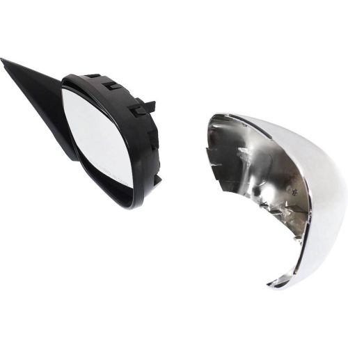 CHRYSLER 300 DOOR MIRROR RIGHT (Passenger Side) PWR/HTD/MANUAL-FOLD (CHROME CVR)(WO/MEMORY)(8 hole/5 wire) OEM#4805882AK-PFM 2005-2010 PL#CH1321324