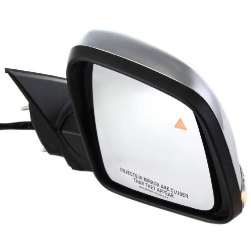 JEEP GRAND CHEROKEE DOOR MIRROR RIGHT (Passenger Side) PWR/HTD/SIGNAL/MEMORY/BLIND DETECT/M-FOLD (CHROME CVR)(WO/AUTO DIM) OEM#68236930AF 2011-2021 PL#CH1321359