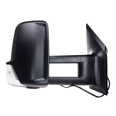 DODGE TRUCKS & VANS SPRINTER DOOR MIRROR RIGHT (Passenger Side) PWR/HTD/SIGNAL (EXTENDED TYPE) OEM#68139612AA-PFM 2007-2009 PL#CH1321369