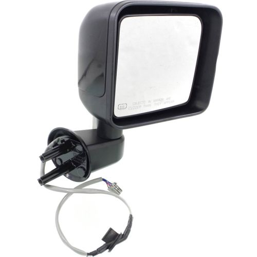 JEEPVEHICLE WRANGLER  (JK) DOOR MIRROR RIGHT (Passenger Side) PWR/HTD (PTM) OEM#5VJ76DX8AB 2015-2018 PL#CH1321393
