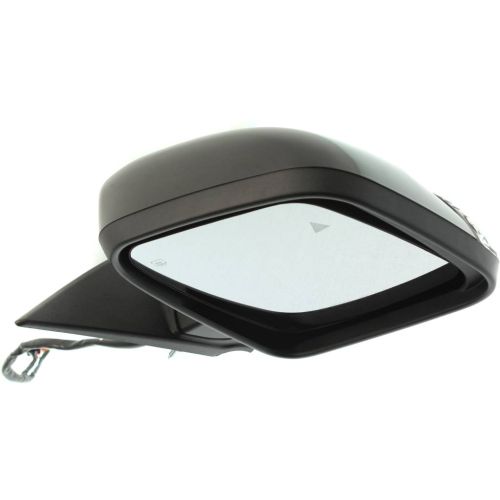 DODGE TRUCKS & VANS DURANGO  DOOR MIRROR RIGHT (Passenger Side) PWR/HTD/SIGNAL/MEMORY (W/BSD)(BLACK)(PTM) OEM#5SH46TZZAG 2012-2022 PL#CH1321419