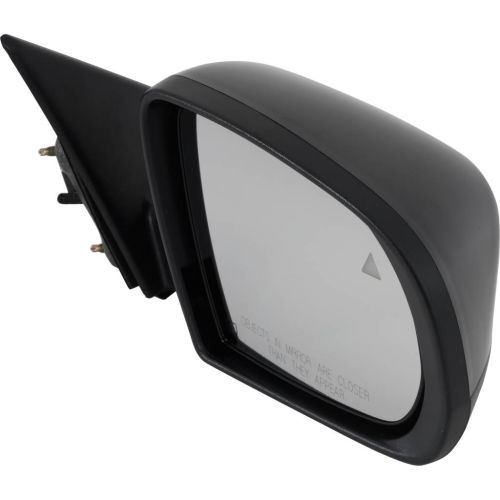 JEEPVEHICLE COMPASS DOOR MIRROR RIGHT (Passenger Side) PWR/N-HTD (WO/SIGNAL)(W/BSD)(PTM) OEM#68365138AA-PFM 2017-2025 PL#CH1321500