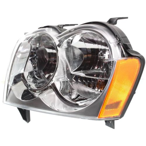 JEEP GRAND CHEROKEE HEAD LAMP ASSEMBLY LEFT (Driver Side) **CAPA** OEM#55156351AK 2005-2007 PL#CH2502160C