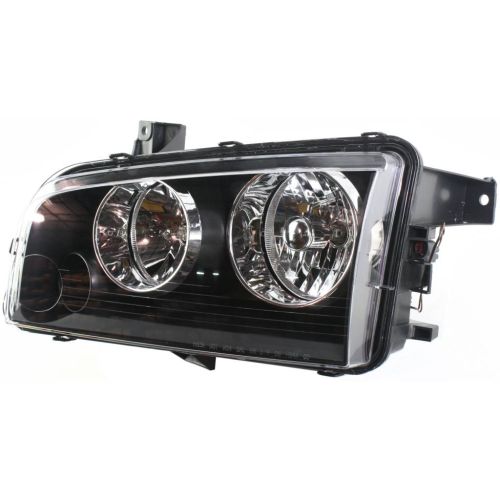 DODGE CHARGER  HEAD LAMP ASSY LEFT (Driver Side) (HALOGEN)(TO:11-8-06) OEM#4806165AF 2006 PL#CH2502163