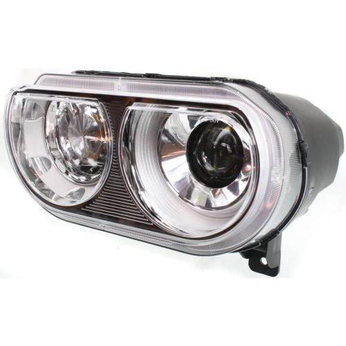 DODGE CHALLENGER HEAD LAMP UNIT LEFT (Driver Side) (HID)(W/O HID KITS) OEM#5028779AB 2008-2014 PL#CH2502219