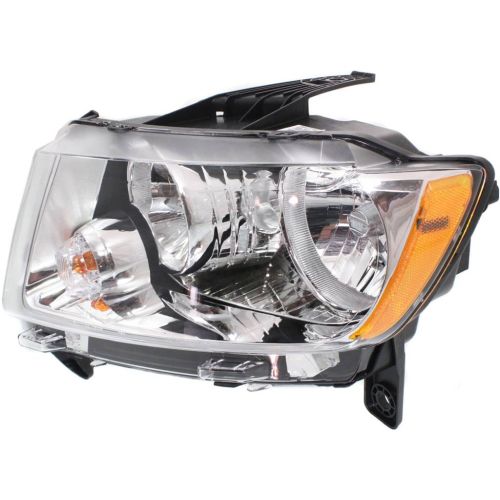 JEEP GRAND CHEROKEE HEAD LAMP ASSEMBLY LEFT (Driver Side) (HALOGEN)(EXC SRT-8)**CAPA** OEM#55079379AF 2011-2013 PL#CH2502224C