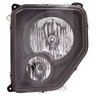 JEEP LIBERTY HEAD/LAMP ASSEMBLY LEFT (Driver Side) (W/ FOG LAMP)(BLK BEZEL) **CAPA** OEM#68079711AA (P) 2010-2012 PL#CH2502227C