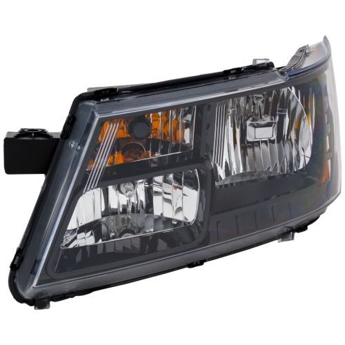 DODGE JOURNEY HEAD LAMP ASSY LEFT (Driver Side) (BLACK BEZEL)(CROSSROAD MDL) OEM#68200085AC 2014-2020 PL#CH2502265