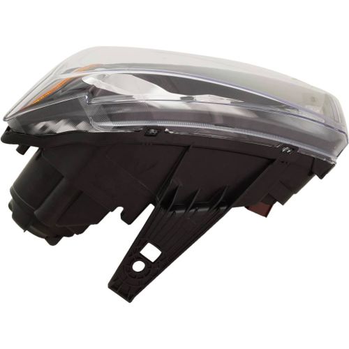 JEEP GRAND CHEROKEE HEAD LAMP ASSEMBLY LEFT (Driver Side) (HALOGEN)(BLK)**CAPA** OEM#68236109AE 2014-2016 PL#CH2502308C