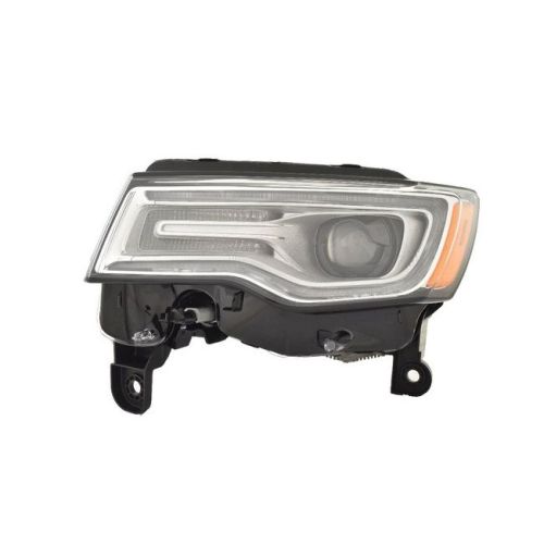 JEEPVEHICLE GRAND CHEROKEE / GRAND CHEROKEE WK HEAD LAMP ASSY LEFT (Driver Side) (SUMMIT/LIMITED MDL)(W/LIMITED X PKG))(WO/MOTOR MODULE) OEM#68266661AI 2017-2021 PL#CH2502315