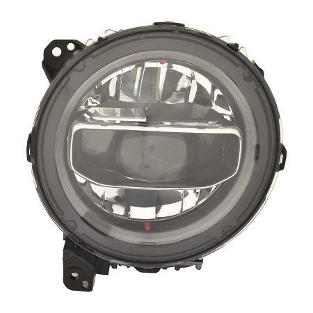 JEEPVEHICLE GLADIATOR HEAD LAMP ASSY LEFT (Driver Side) (LED)(WO/LOGO) OEM#55112879AG 2020-2022 PL#CH2502327