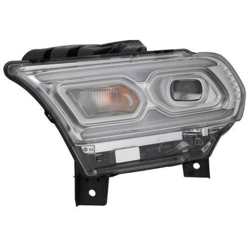 DODGE TRUCKS & VANS DURANGO HEAD LAMP ASSY LEFT (Driver Side) (W/TURN SIGNAL)(CHROME) OEM#68433777AF 2021-2025 PL#CH2502343