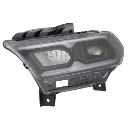 DODGE TRUCKS & VANS DURANGO HEAD LAMP ASSY LEFT (Driver Side) (Driver Side) (FULL LED)(WO/LEVELING)(BLACK) **CAPA** OEM#68433783AE 2021-2025 PL#CH2502345C