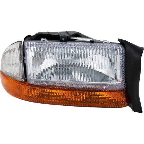 DODGE TRUCKS & VANS DURANGO HEAD/LAMP ASSEMBLY RIGHT (Passenger Side) (From:8-18-97)(W/P/L & C/L)(W/BKT) OEM#55055110AI 1998-2003 PL#CH2503122