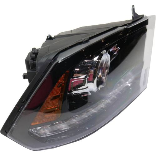 DODGE TRUCKS & VANS DODGE/PU (R1500) HEAD LAMP RIGHT (Passenger Side) (W/PROJECTOR)(BLK BEZEL)**CAPA** OEM#68093220AD 2013-2014 PL#CH2503245C