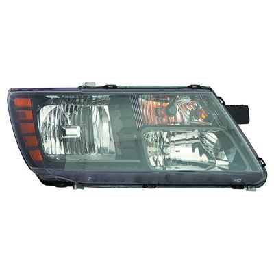 DODGE JOURNEY HEAD LAMP ASSY RIGHT (Passenger Side) (BLACK BEZEL)(CROSSROAD MDL)**CAPA** OEM#68200084AC 2014-2020 PL#CH2503265C