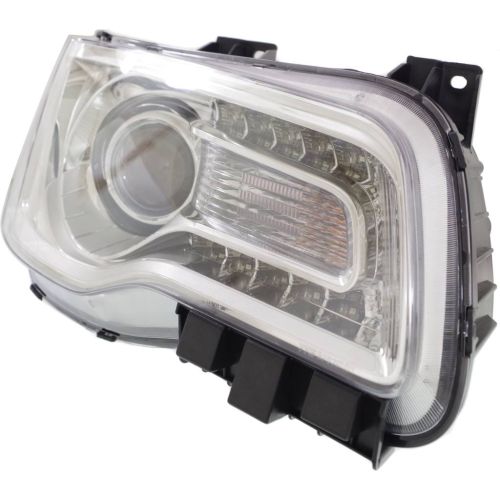 CHRYSLER 300  HEAD LAMP ASSY RIGHT (Passenger Side) (HALOGEN)(CHROME) OEM#68196276AD 2015-2017 PL#CH2503268