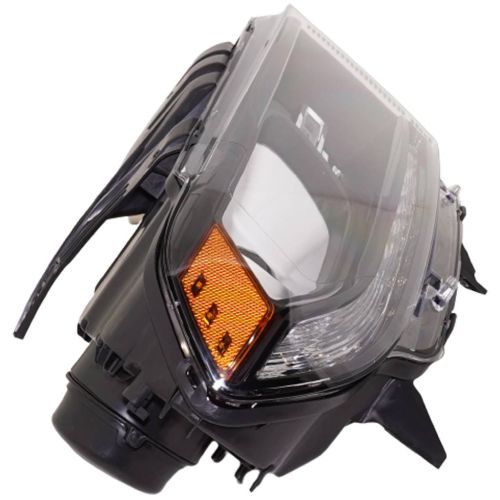 DODGE TRUCKS & VANS DURANGO  HEAD LAMP ASSY RIGHT (Passenger Side) (HALOGEN W/LED DRL)(BLACK TRIM)**CAPA** OEM#68299130AH 2016-2020 PL#CH2503305C