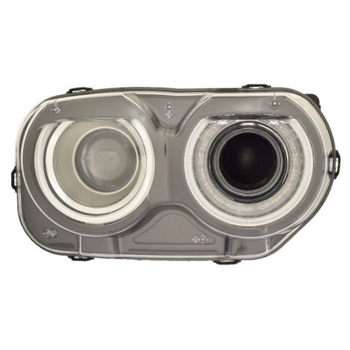 DODGE CHALLENGER HEAD LAMP ASSY RIGHT (Passenger Side) (HID)(W/LED ACCENTS)(W/AIR DUCTS TYPE 1) **CAPA** OEM#68378876AB 2015-2023 PL#CH2503324C