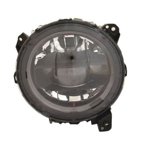 JEEPVEHICLE GLADIATOR HEAD LAMP ASSY RIGHT (Passenger Side) (LED)(WO/LOGO) **CAPA** OEM#68596460AB 2023-2025 PL#CH2503360C