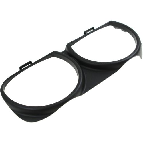 DODGE CHALLENGER HEAD LAMP BEZEL RIGHT (Passenger Side) TEXTURED BLACK (SRT HELLCAT) OEM#68259054AB 2015-2023 PL#CH2511102