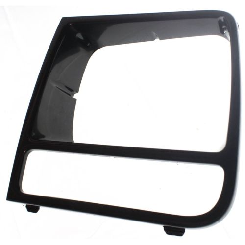 JEEP CHEROKEE HEAD/LAMP DOOR LEFT (Driver Side) BLACK OEM#5EM73SW1 1997-2001 PL#CH2512156