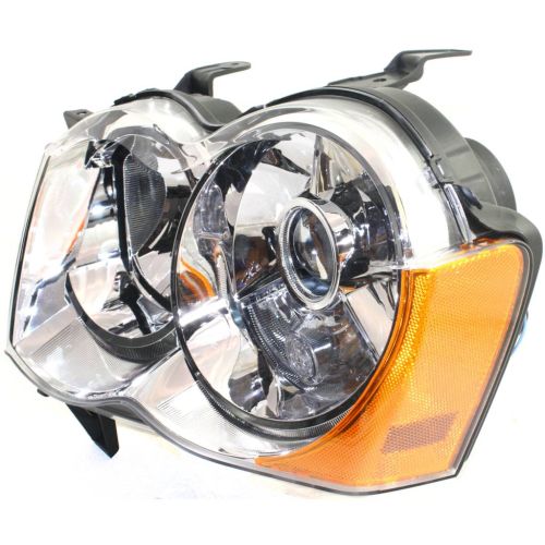 JEEPVEHICLE GRAND CHEROKEE  HEAD LAMP ASSY LEFT (Driver Side) (HID)W/O KIT) OEM#55157485AG 2008-2010 PL#CH2518129