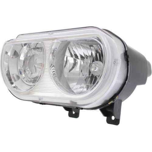 DODGE CHALLENGER HEAD LAMP ASSEMBLY LEFT (Driver Side) (HALOGEN) OEM#5028777AA 2008-2014 PL#CH2518137