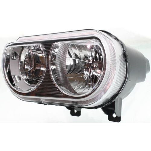DODGE CHALLENGER HEAD LAMP ASSEMBLY LEFT (Driver Side) (HALOGEN) **CAPA** OEM#5028777AA 2008-2014 PL#CH2518137C