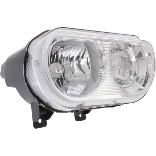 DODGE CHALLENGER HEAD LAMP ASSEMBLY RIGHT (Passenger Side) (HALOGEN) OEM#5028776AA 2008-2014 PL#CH2519137