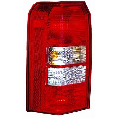 JEEP PATRIOT TAIL LAMP ASSEMBLY LEFT (Driver Side) (2 BULBS) **CAPA** OEM#5160365AG 2008-2017 PL#CH2800181C