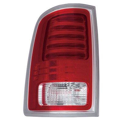DODGE TRUCKS & VANS DODGE/PU (R2500/3500) TAIL LAMP ASSEMBLY LEFT (Driver Side) (LED) W/CHR TRIM **CAPA** OEM#68093079AC (P) 2013-2018 PL#CH2800203C