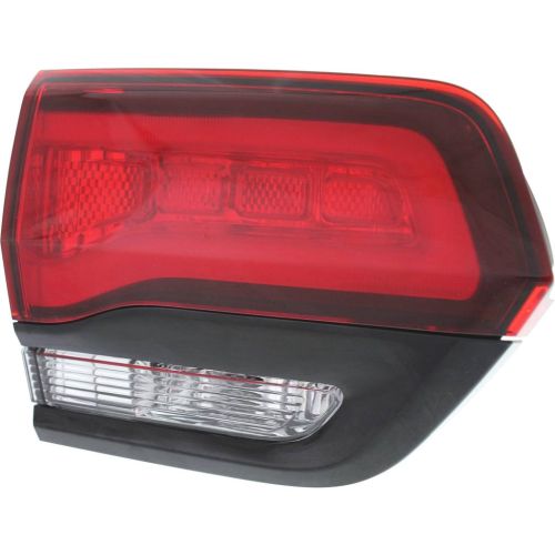 JEEPVEHICLE GRAND CHEROKEE / GRAND CHEROKEE WK BACK-UP LAMP ASSY LEFT (Driver Side) BUMPERLK INSERT (SRT/TRACKHAWH) OEM#68142945AJ 2014-2021 PL#CH2802106