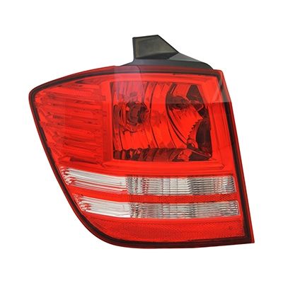 DODGE JOURNEY TAIL LAMP ASSY LEFT (Driver Side) (WO/LED)(SINGLE BULB)**CAPA** OEM#5116291AH 2010-2020 PL#CH2804102C