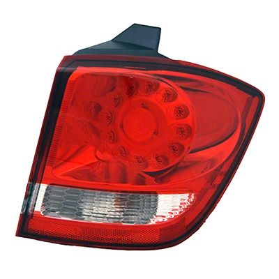 DODGE JOURNEY TAIL LAMP ASSY RIGHT (Passenger Side) (OUTER)(LED)(W/CHROME TRIM)**CAPA** OEM#68078464AD 2011-2020 PL#CH2805105C