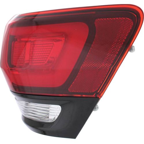 JEEPVEHICLE GRAND CHEROKEE / GRAND CHEROKEE WK TAIL LAMP ASSY RIGHT (Passenger Side) BLACK INSERT (SRT/TRACKHAWK)**CAPA** OEM#68142942AH 2014-2021 PL#CH2805108C