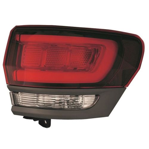 JEEPVEHICLE GRAND CHEROKEE / GRAND CHEROKEE WK TAIL LAMP ASSY RIGHT (Passenger Side) DARK-GRAY INSERT (TRAILHAWK)**CAPA** OEM#68316192AC 2017-2021 PL#CH2805117C