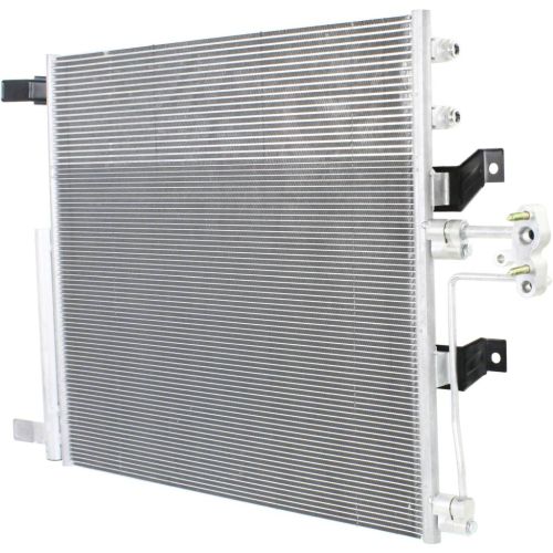 DODGE TRUCKS & VANS DODGE/PU (R1500) A/C CONDENSER 3.7/4.7/5.7L (W/QUICK CONNECT TOC FITTING) OEM#52014588AC 2012 PL#CH3030259