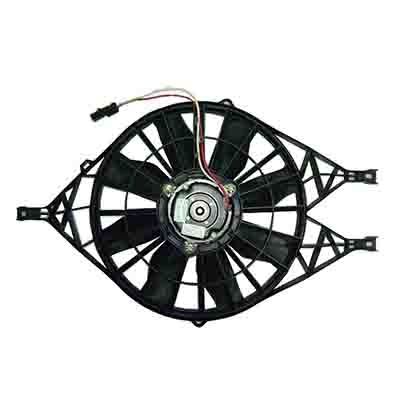 DODGE TRUCKS & VANS DURANGO RADIATOR & A/C FAN ASSY (4.7L /5.2L/5.9L)(SINGLE ELECTRIC FAN) OEM#52030033AD 2000-2003 PL#CH3115119