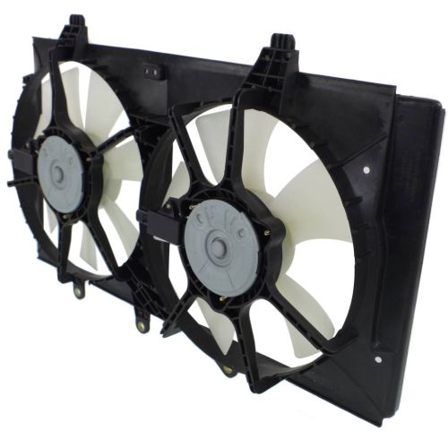 DODGE NEON/SX 2.0 RADIATOR & A/C FAN ASSY (DUAL FAN TYPE)(EXC. 2.4L) OEM#5019212AA-PFM 2001-2003 PL#CH3115130