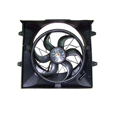 JEEPVEHICLE GRAND CHEROKEE  RADIATOR & A/C FAN ASSY (SINGLE FAN)(W/O SHROUD)(4.0L)(W/O TOWING OEM#52079528AD-PFM 2004 PL#CH3115142