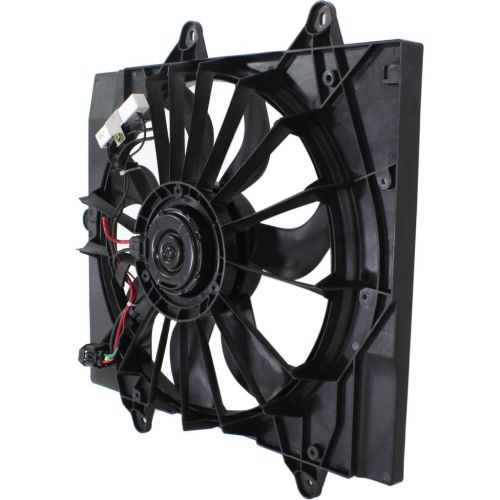 CHRYSLER PT CRUISER RADIATOR & A/C FAN ASSEMBLY (2.4L)(W/ TURBO)(SINGLE FAN) OEM#5127726AA 2004-2005 PL#CH3115144