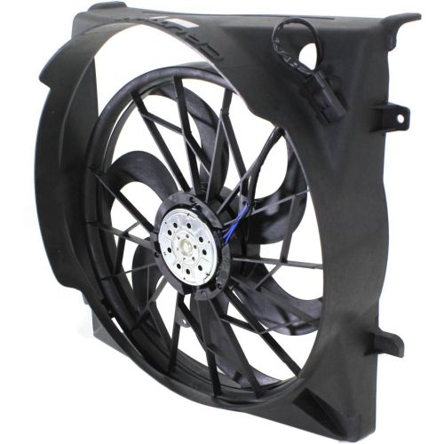 JEEPVEHICLE LIBERTY  RADIATOR & A/C FAN ASSY 3.7L (3 PIN)(HVY DUTY)(SINGLE FAN)(GAS) OEM#55037691AA-PFM 2005 PL#CH3115148