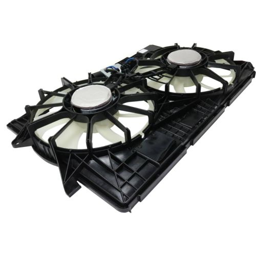 JEEP CHEROKEE RADIATOR & A/C FAN ASSEMBLY (DUAL FAN) (2.0 TURBO)(3.2L HD DUTY) OEM#52014621AG 2019-2023 PL#CH3115177
