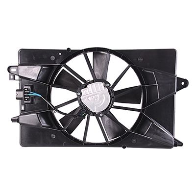 JEEPVEHICLE CHEROKEE  RADIATOR & A/C FAN ASSY (SINGLE FAN) 2.4L W/BRUSHLESS MOTOR ( 4 wire motor) OEM#68197298AB 2014-2018 PL#CH3115180
