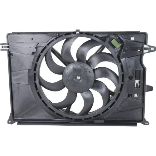 FIAT 500X (FIAT) RADIATOR & A/C FAN ASSEMBLY (1.4L TURBO) OEM#68248150AA 2016-2018 PL#CH3115181