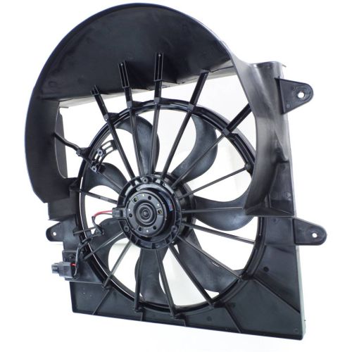 JEEP COMMANDER RADIATOR FAN ASSEMBLY (3.7/4.7L) W/RESTSTOR OEM#55037969AB 2008-2010 PL#CH3117105